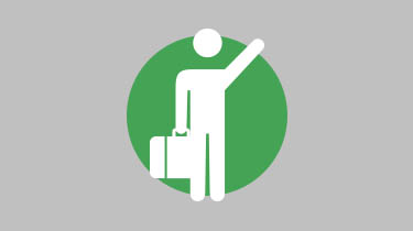 worker infographic icon