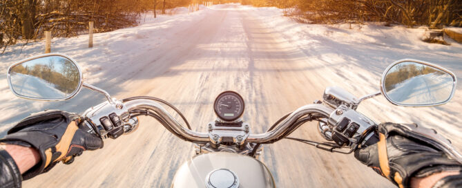 motorcycle winter